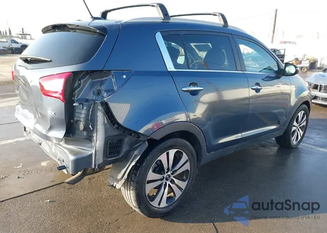 2013 Kia Sportage Ex from USA, damaged, VIN KNDPC3A23D7360951